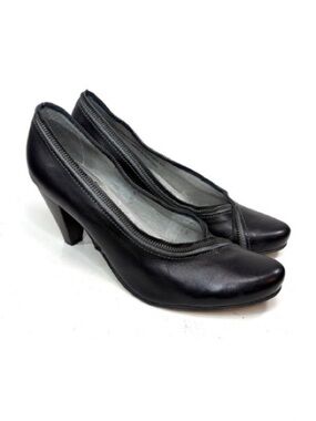 Fly Girl Black Zipper Pumps | 41